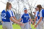 Softball vs JWU  Wheaton College Softball vs Johnson & Wales University. - Photo By: KEITH NORDSTROM : Wheaton, Softball, JWU